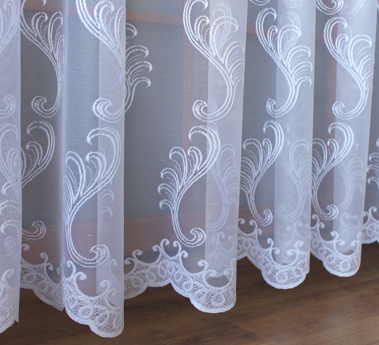 Duże zdjęcie produktu Firanka żakardowa fala