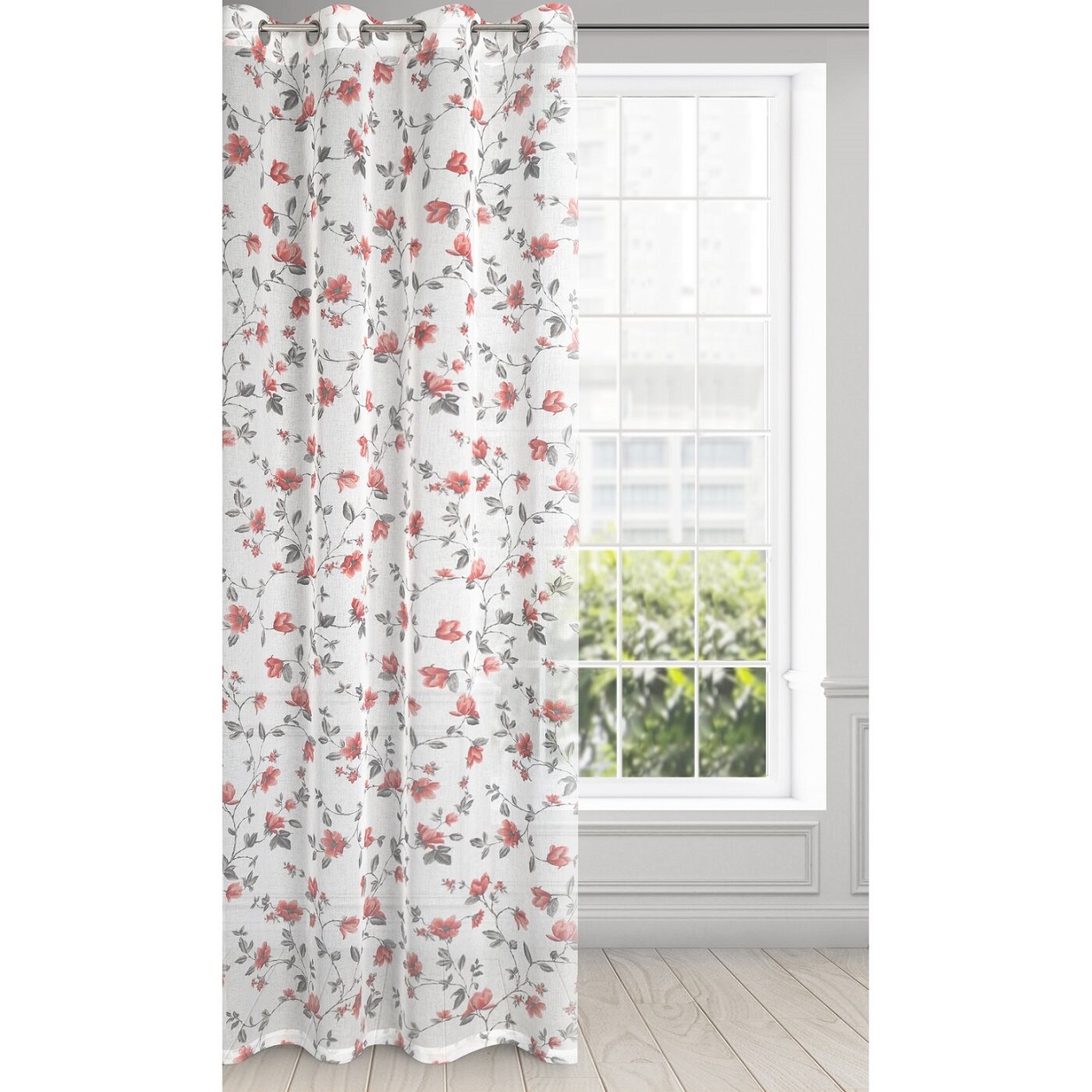 Duże zdjęcie produktu Firana Jenny czerwona