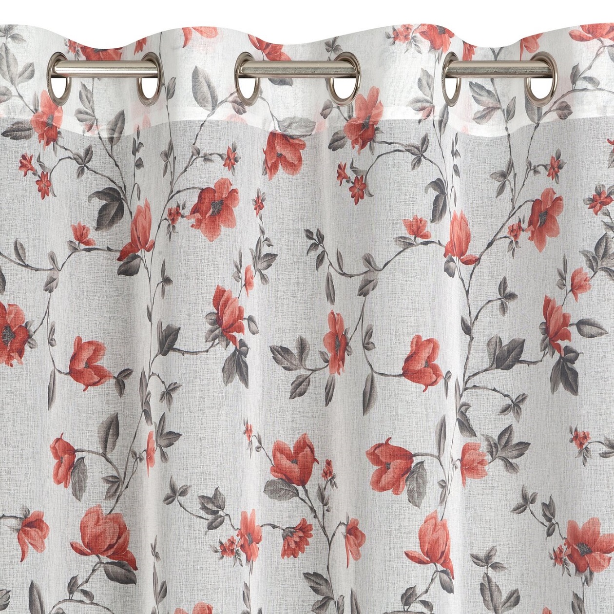 Duże zdjęcie produktu Firana Jenny czerwona