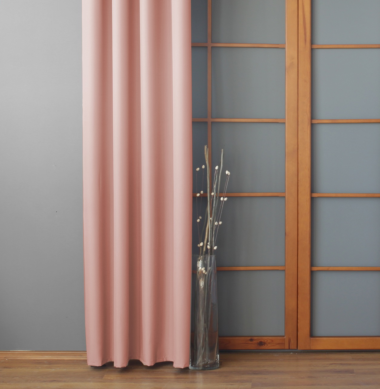 Duże zdjęcie produktu Zasłona Laval różowa