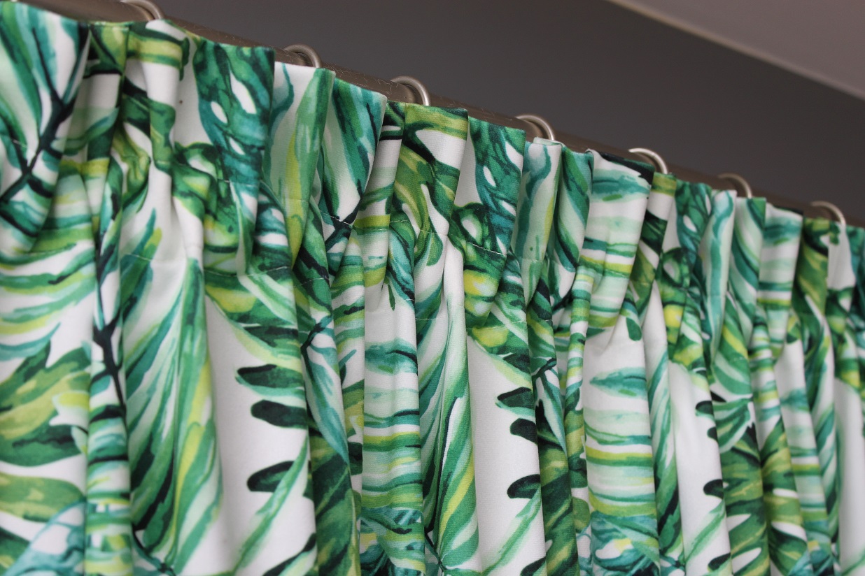 Duże zdjęcie produktu Zasłona zielone Liście