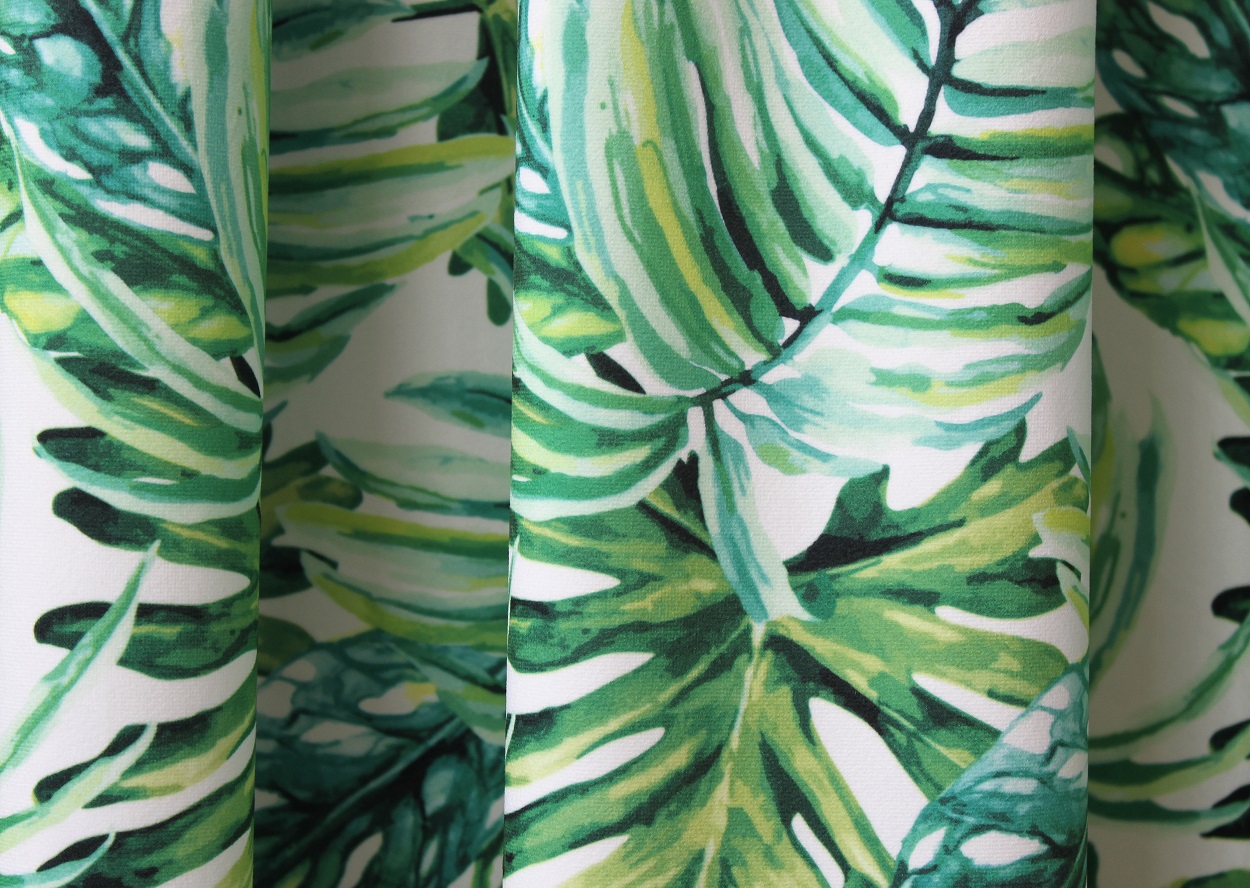 Duże zdjęcie produktu Zasłona zielone Liście