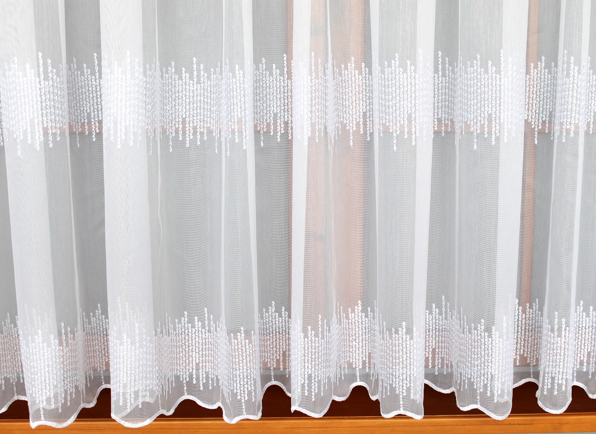 Duże zdjęcie produktu Firanka marszczona melodia