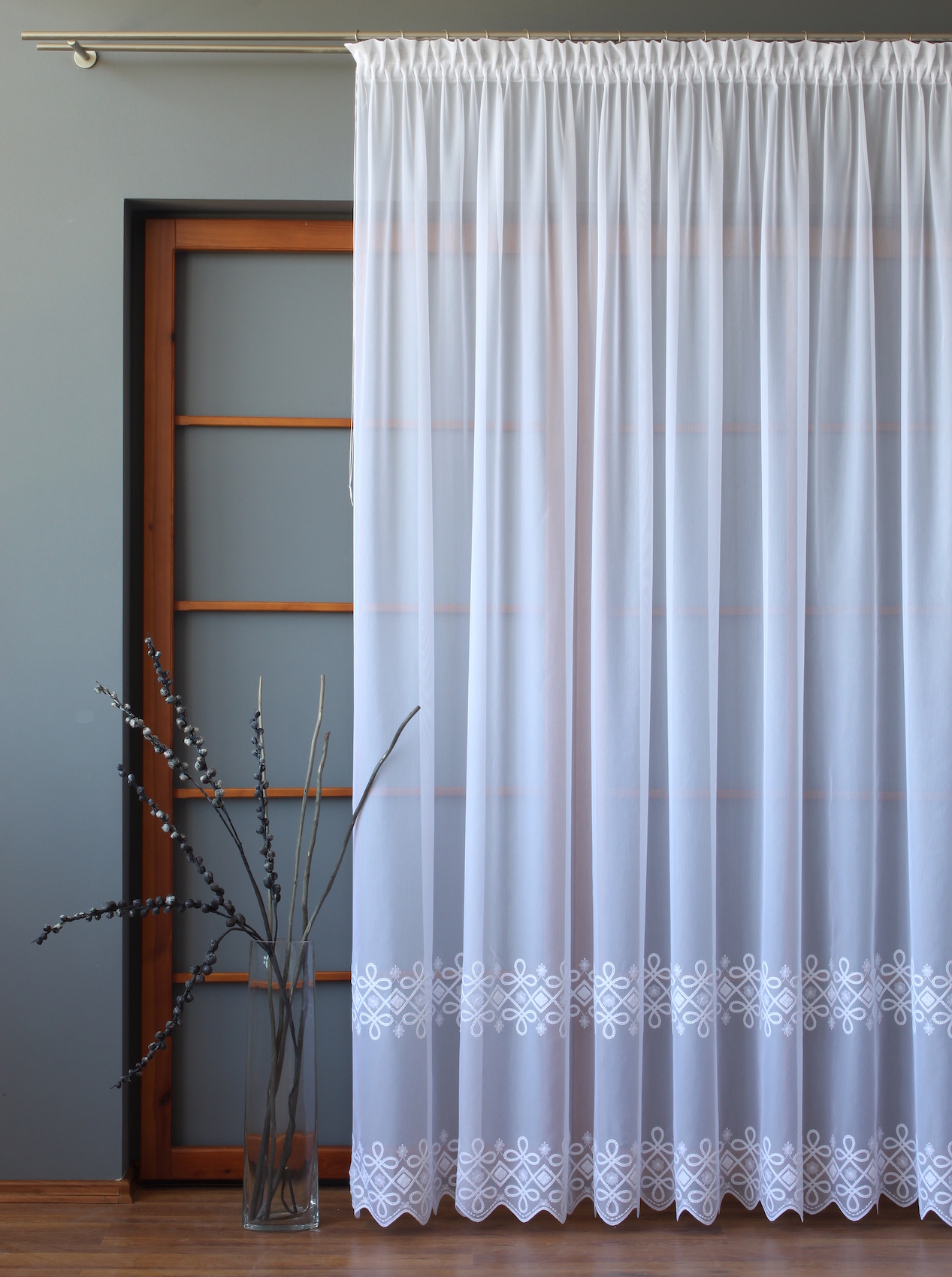 Duże zdjęcie produktu Firanka marszczona Stokrotka