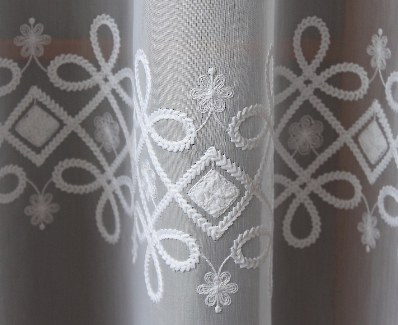 Duże zdjęcie produktu Firanka marszczona Stokrotka