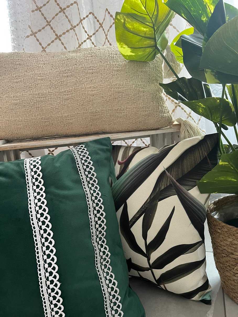 Zdjęcie trzech rodzajów poduszek